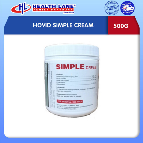 HOVID SIMPLE KRIM 500G